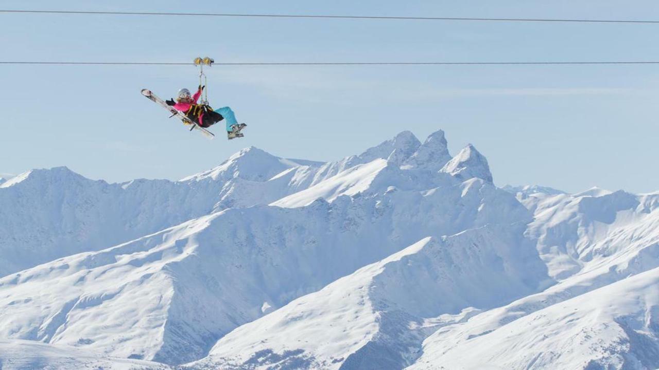 Dernier Etage Avec Vue Sur Les Montagnes Emplacement Exceptionnel Au Coeur De Val Thorens Ski Aux Pieds Prestations Incluses Exterior foto