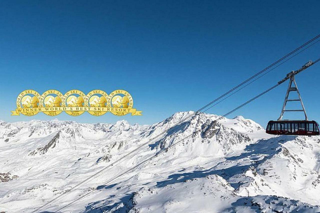 Dernier Etage Avec Vue Sur Les Montagnes Emplacement Exceptionnel Au Coeur De Val Thorens Ski Aux Pieds Prestations Incluses Exterior foto